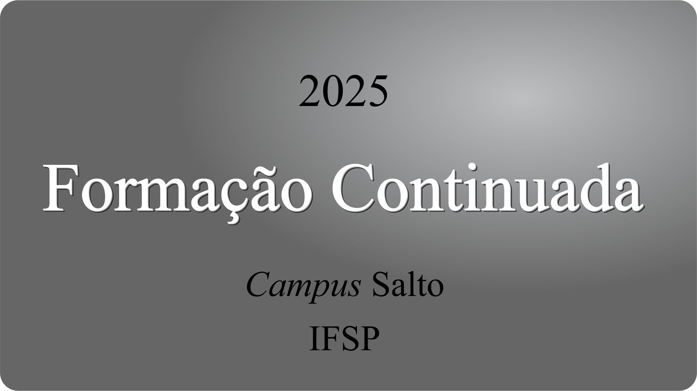 Formação Continuada — IFSP Campus Salto